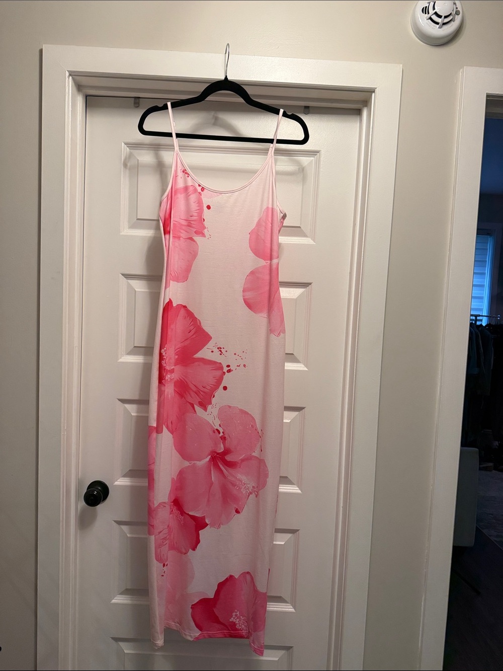 Floral Pink Slip dress